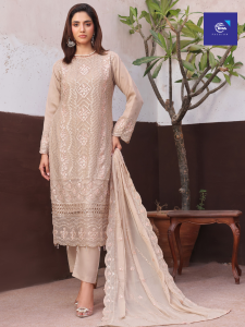 Amsaal Luxury Embroidered Chiffon Collection