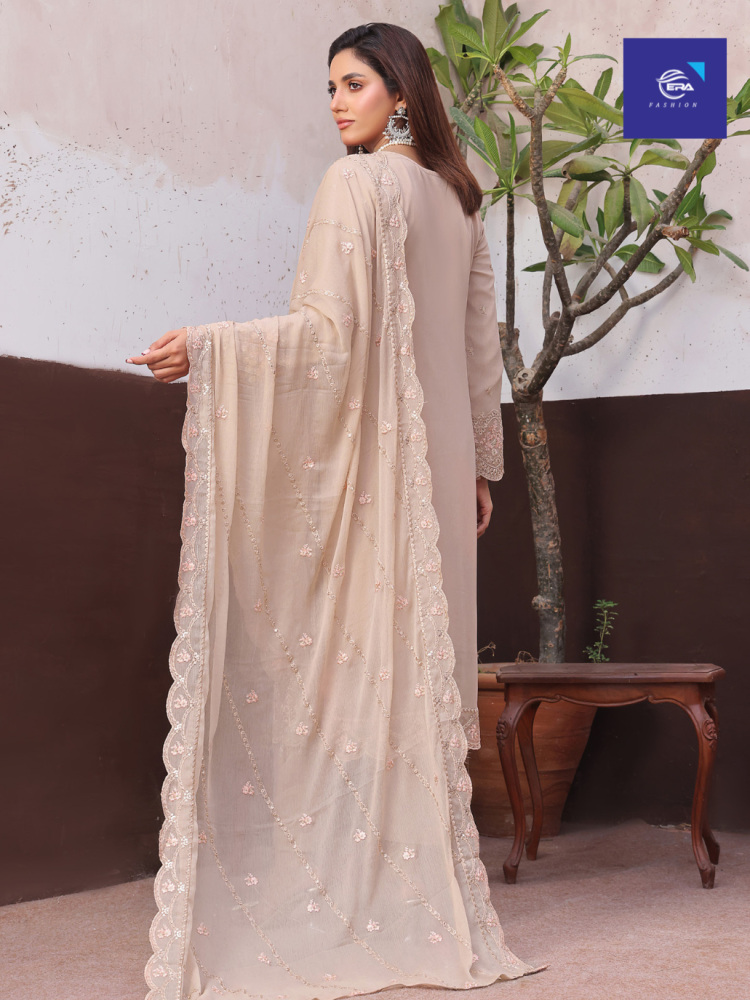 Amsaal Luxury Embroidered Chiffon Collection